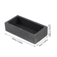 thumbnail image 2 of Shisuyan Moule à Lingots Moule à Graphite Fondant Raffinement Or Argent Cuivre Moule à Lingots Portable, 2 of 9