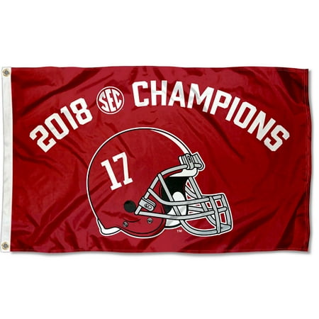 University Of Alabama Crimson Tide Sec Football Conference Champions Flag