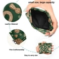 thumbnail image 2 of PU Leather Coin Purse Wallet Compact Water-Resistant Card Cases Money Organizers Candy Canes Pattern, 2 of 7
