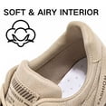 thumbnail image 5 of CHICVOMEY Sneakers for Men Round Toe Breathable Mesh Comfortable Lightweight Tennis Shoes Quick Dry Walking Running Gym Workout Shoes, 5 of 7