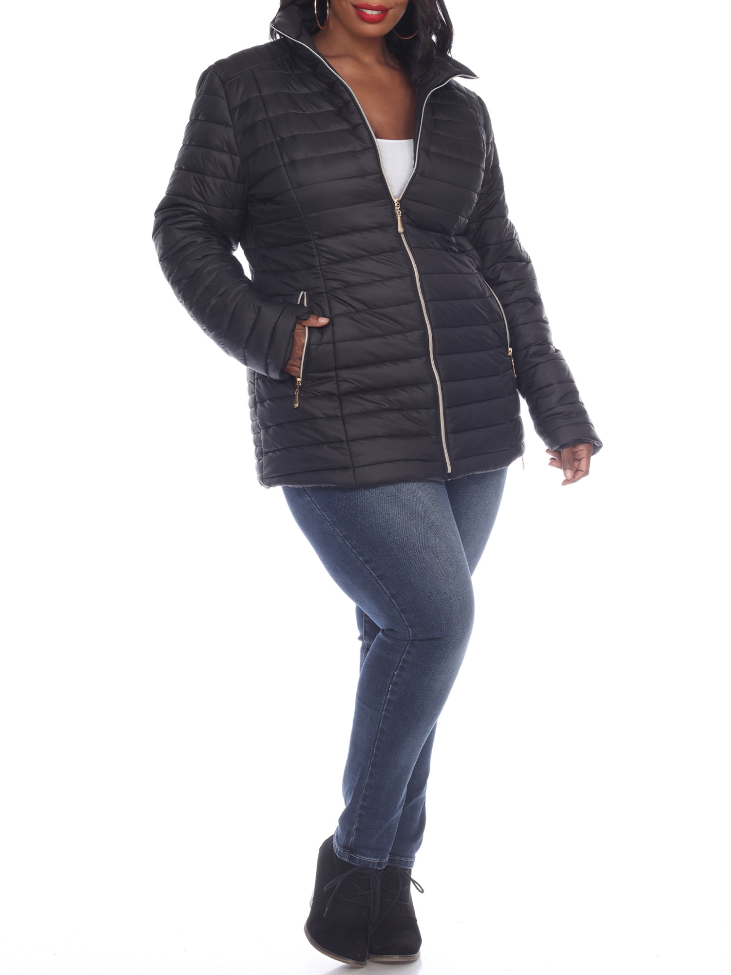 white puffer jacket walmart