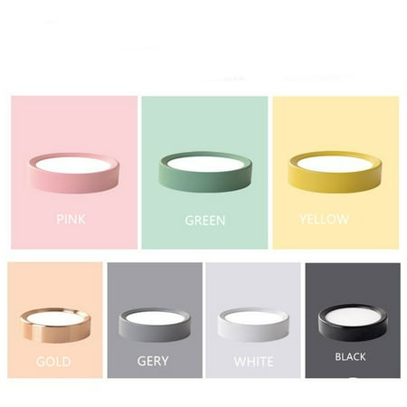 

Toyella LED Surface Mounted Ultra-thin Downlight Ceiling Three-color Dimming White Warm light 12W