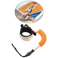 thumbnail image 3 of Correa de tabla de surf, 6 mm de grosor, guardamanos suave, correa de cuerda de mano elástica de primera , se adapta a tabla de surf Longboard Paddleboard reemplazo Fishboard Naranja Baoblaze Correa de tabla de surf, 3 of 6