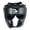 Black, variant on Ring Pro Sports Laceup Headgear - Genuine Cowhide Leather - Adults - Black L