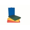 CanDo? Mat with Handle - Center Fold - 1-3/8" EnviroSafe? Foam with Cover - 4' x 4' - Specify Color