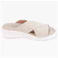 thumbnail image 1 of Large Size Bottom Slope With Fish Mouth Flying Woven Cross Sandals, 1 of 6