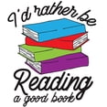 thumbnail image 3 of CafePress - I'd Rather Be Reading - 20 Oz White Ceramic Mega Mug, 3 of 5