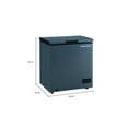 Hamilton Beach 5.0 cu ft Chest Freezer With Unique Granite Finish