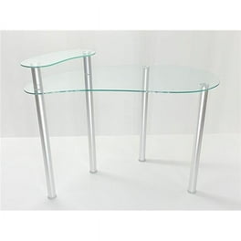 Glass corner desk walmart discount