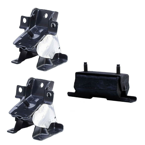 CF Advance Compatible with 11-16 Chevrolet Silverado 2500 HD 6.0L V8 Engine Motor and Transmission Mount A5649 A5744 A5744 2011 2012 2013 2014 2015 2016