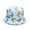 Light Blue, variant on dianhelloya  Butterfly Print Fisherman Hat Summer Cotton Double-sided Outdoor Bucket Sun Cap Bucket Hat Reversible