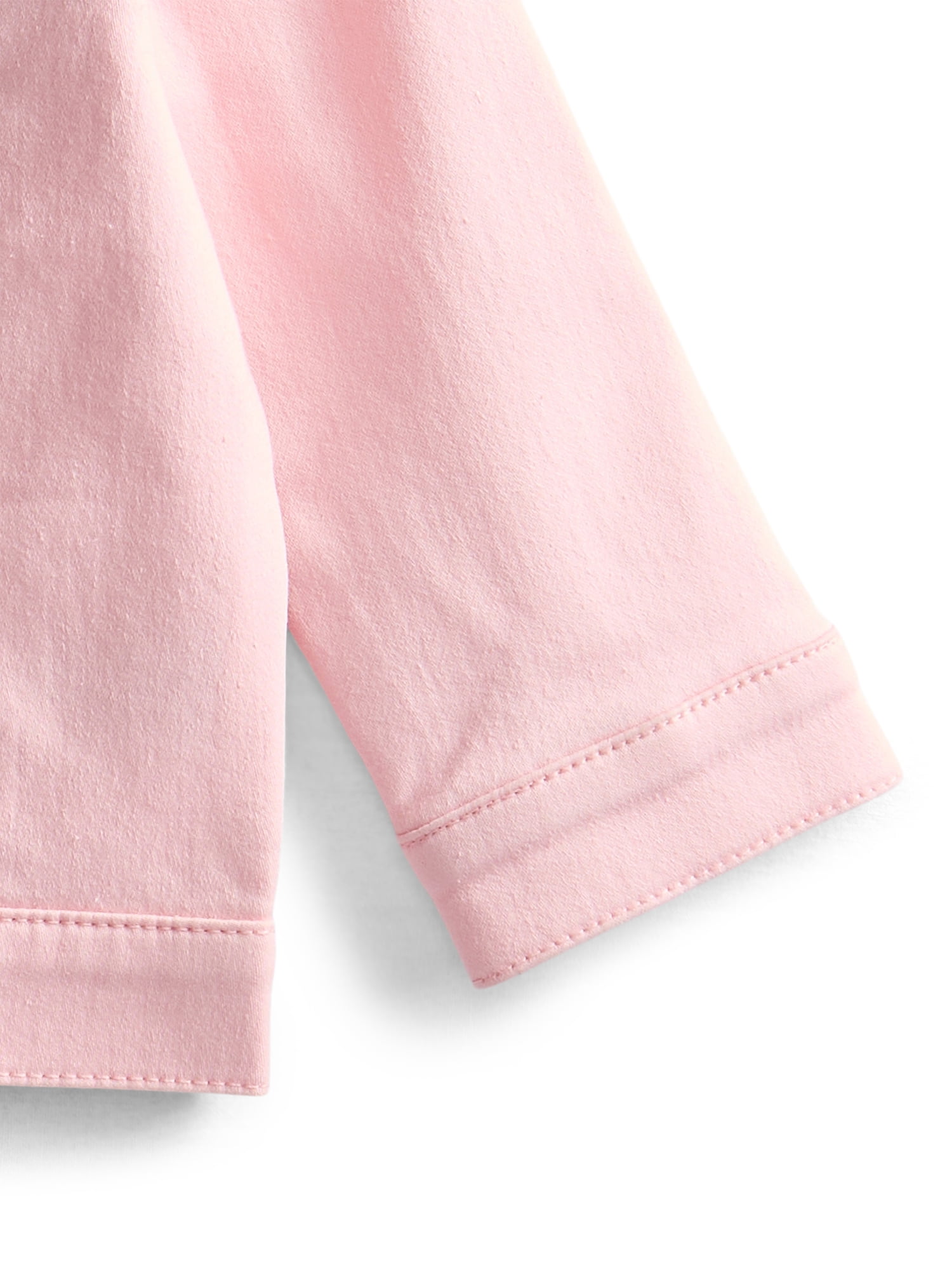 Wonder Nation Baby Girls Denim Jacket with Long Sleeves, Sizes 0/3M-24M