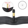 thumbnail image 2 of Unique Bargains Bicycle Inner Tube with Repair Tool 26" x 1.75"-2.125" 48mm American Type Valve Black Rubber, 2 of 6