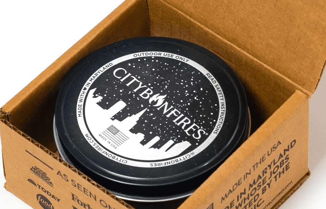 City Bonfires Portable Mini Fire Pit, CB001