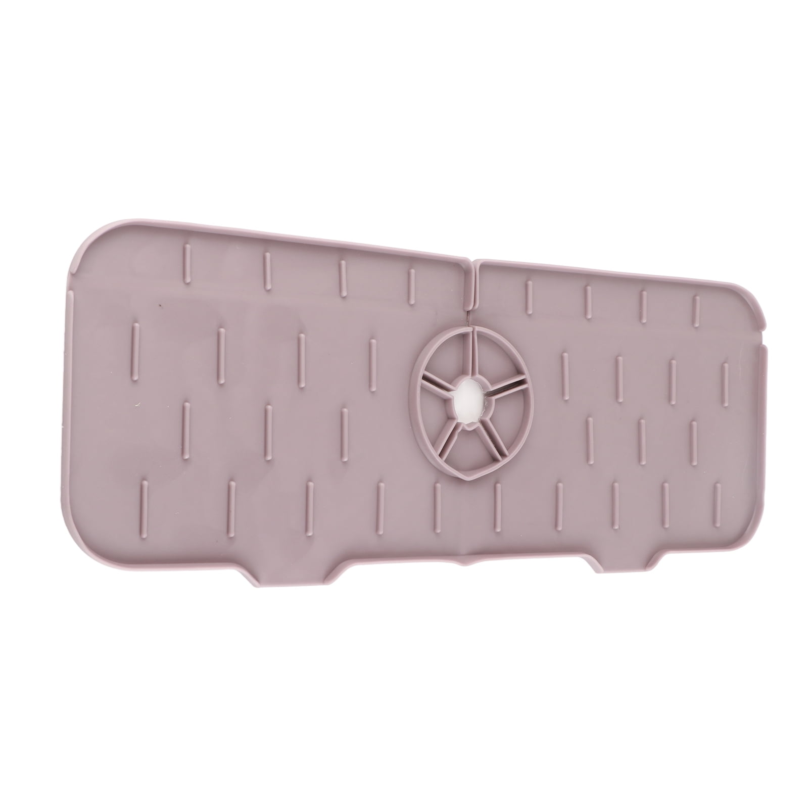 Tapis De Robinet En Silicone, Tapis Absorbant Lavable Réutilisable Attrape-Eau Pour Évier De Cuisine Salle De Bain