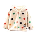 thumbnail image 2 of Hicidod Baby Fleece Jacket Zip Up Long Sleeve Toddler Coats Winter Fall Thicken Soft Warm Outerwear, 2 of 5