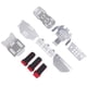 thumbnail image 4 of Protector de chasis ANGGREK Acero Inoxidable Plata 8 Piezas TRAXXAS TRX-6 G63 6X6, 4 of 8