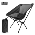 thumbnail image 3 of Silla plegable ligera para exteriores, portátil, para pesca, playa, camping, respaldo, silla lunar autónoma, silla de dibujo, 3 of 5