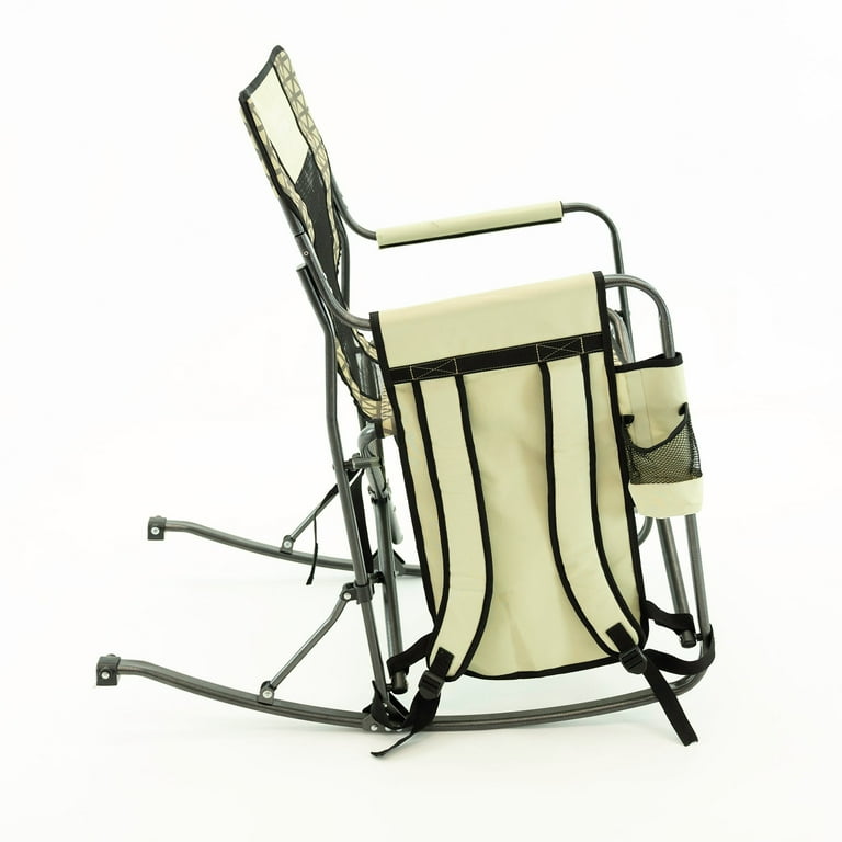 Creative Outdoor Folding Rocking Chair Beach Chair for Camping and