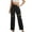 Black, variant on Y2k Cargo Jeans Women Multi Pocket Baggy Denim Pants Vintage Flap Pocket Trousers Straight Wide Leg Jeans Black M