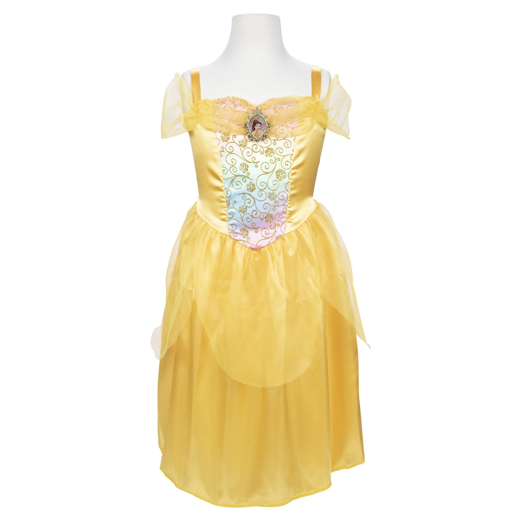 Disney Princess Belle Tiara to Toe Dress Up Set, Includes 5 Pieces, Girls (4-6X)