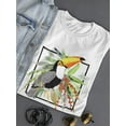 thumbnail image 3 of Toucan Tropical Exotic Bird T-Shirt Women -Image by Shutterstock, Female Medium, 3 of 4