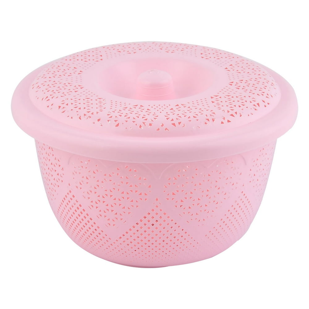Home Plastic Fruit Vegetable Washing Colander Strainer Basket Container