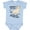 AE-Light Blue, variant on Auntie's You Say Alpaca My Bags Boys or Girls Baby Bodysuit