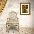 thumbnail image 3 of Redon, Odilon 25x32 Gold Ornate Wood Framed with Double Matting Museum Art Print Titled - Apparition, 1905–1910, 3 of 4
