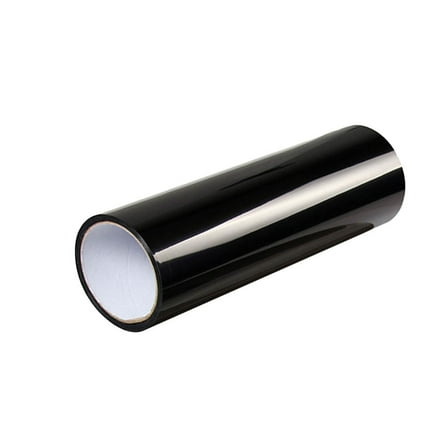 SOPOTUTU Black Car Headlight Tint Vinyl Film 1-Piece PVC Protective Wrap for and Styling