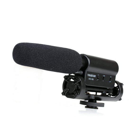 TAKSTAR SGC-598 Photography Interview MIC Microphone for Nikon Canon Camera DV Camcorder DSLR