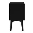 thumbnail image 5 of Home Square 3 Piece Set with 2-Drawer Nightstand & 7-Drawer Dresser in Black, 5 of 21