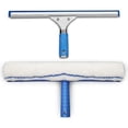 thumbnail image 1 of KEINXS Window cleaning kit  window squeegee and microfiber cloth  shower squeegee with rubber lip  window cleaning tool  aquablade squeegee 35cm, 1 of 6