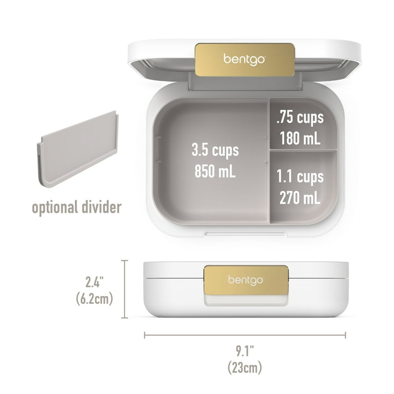 Bentgo® Modern - Versatile 4-Compartment Bento-Style Lunch Box