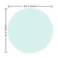 thumbnail image 3 of Newboti Furniture 32" Inch Round Tempered Glass Table Top Clear Glass 1/2" Inch Thick Beveled Polished Edge BN.7058, 3 of 13