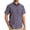 Navy Blue/Red, variant on Mens Plaid Button Down Shirts Mens Short Sleeve Shirts Regular Fit Mens Button Up Casual Shirts L