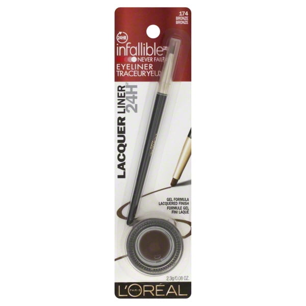L'Oreal Paris Infallible Never Fail Gel Eyeliner, Bronze