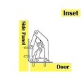 thumbnail image 4 of Bisagras para puertas de gabinete, bisagras plegables sin perforación de 170 grados, gran angular resistente para puerta de armario de cocina (paquete de 2), 4 of 5