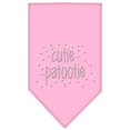thumbnail image 1 of Cutie Patootie Rhinestone Bandana Light Pink Large, 1 of 1