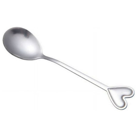 

Stainless Steel Spoon Creative Heart Shaped Spoon Coffee Stirring Spoon Valentine s Gift Kitchen Accessories Tableware A3