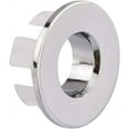thumbnail image 1 of HAHDAXIA Sink Basin Trim Overflow Cover Brass Insert in Hole Round Caps Chrome, 1 of 5