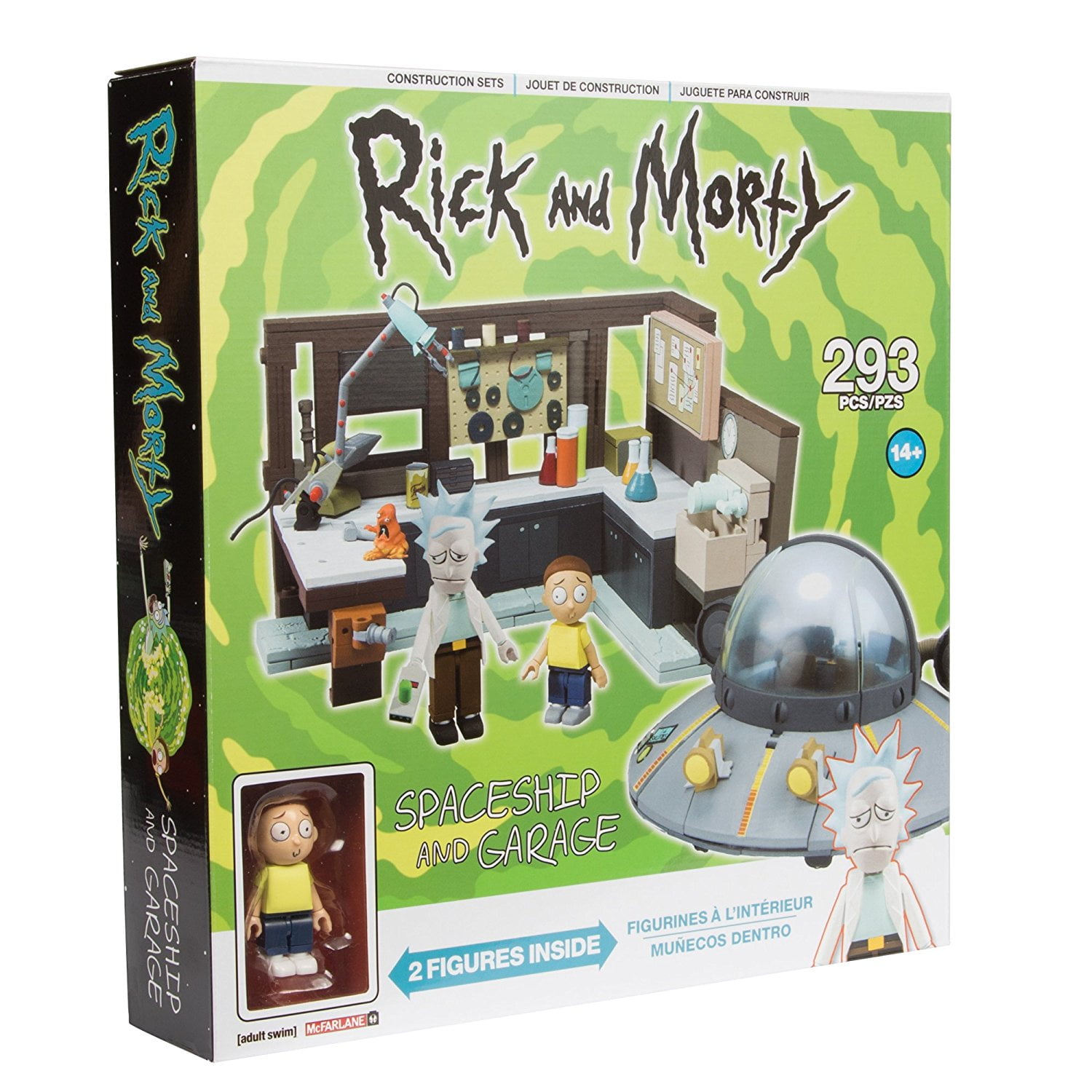 rick and morty lego set