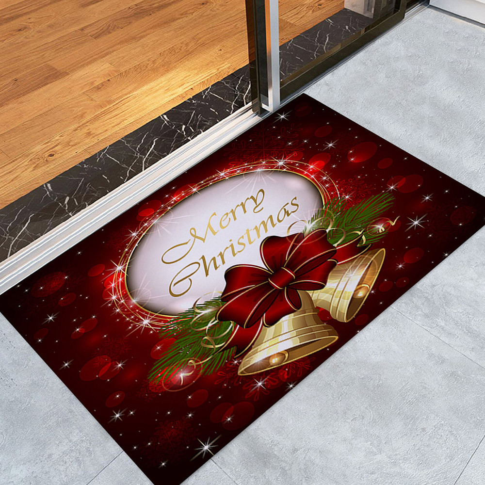 Outtop Merry Christmas Welcome Doormats Indoor Home Carpets Decor 40x60CM - Walmart.com
