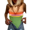 thumbnail image 3 of Lucakuins - Mini clubwear de verano para mujer, color sólido, sin mangas, sin espalda, con hombros descubiertos Lucakuins moda, 3 of 9