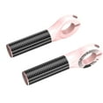 thumbnail image 1 of Almencla 2Pcs Mountain Bike Handlebar Ends Ergonomic Wear Resistant High Strength Handle Pink, 1 of 8