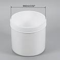 thumbnail image 3 of Uxcell Empty Plastic Paint Pail with Sealing Lid 0.13 Gallon White 2 Pack, 3 of 6