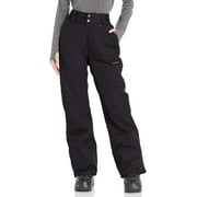 Arctix Women's Insulated Snow Pants, Black, Small/Petite