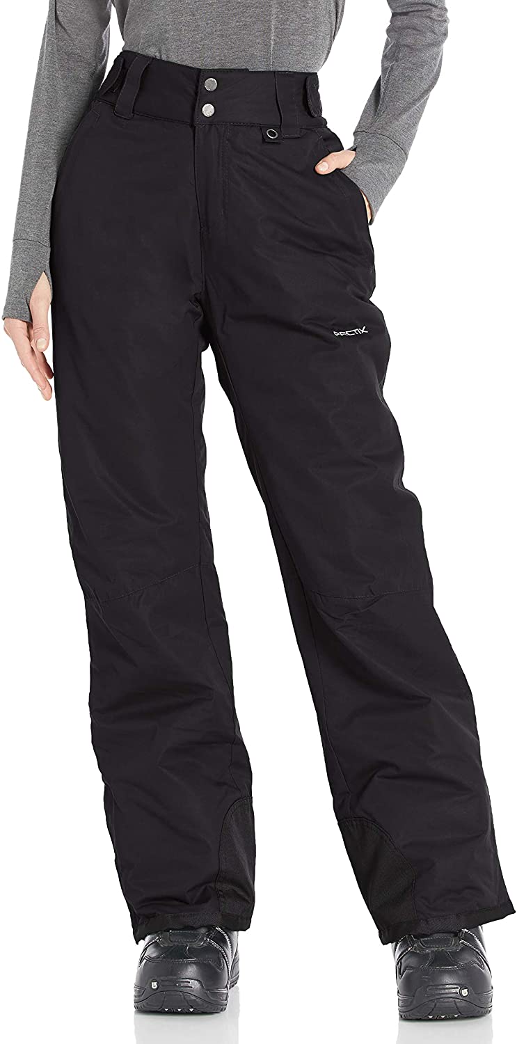 Arctix Womens Premium Medium Snow Insulated Black Pants レディース 登山・トレッキング 