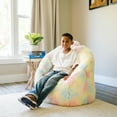 Big Joe Joey Bean Bag Chair, Plushie, Kids/Teens, 2ft, Unicorn Rainbow