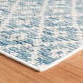 thumbnail image 5 of Dash & Albert Melange Diamond Machine Washable Rug, 2' 6" x 8', Blue, 5 of 7